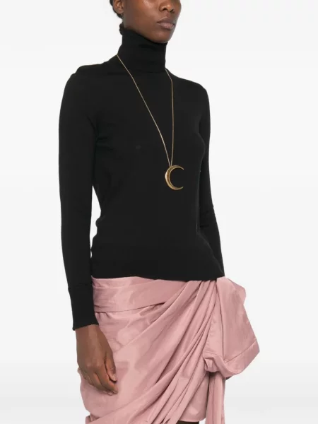 Lung pulover Chloé negru