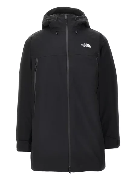 Парка The North Face с качулка черно