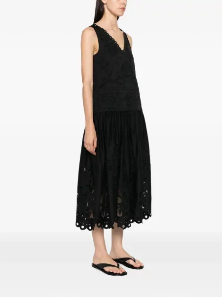 Rochie midi Sea negru