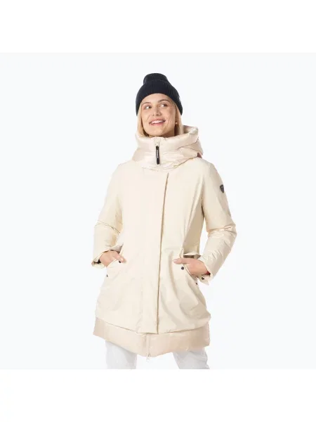 Zimní bunda Rossignol Stretch Flat Parka fog béžová