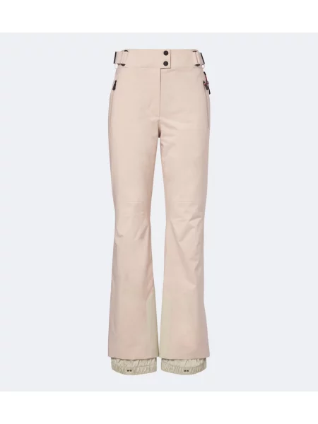 Pantaloni de schi Moncler Grenoble roz