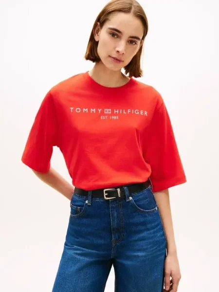 Tommy Hilfiger Tricou portocaliu