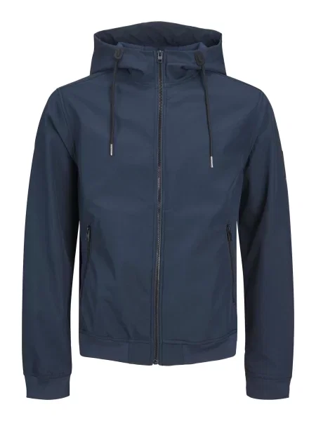 Jack & Jones Plus Prehodna jakna marine / črna bela