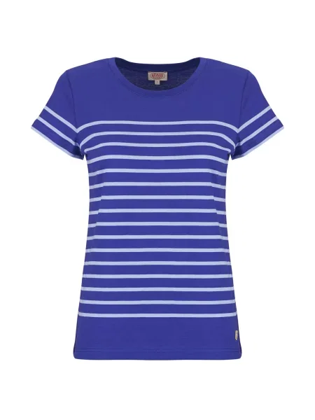 Majica Armor Lux s kratkimi rokavi modra