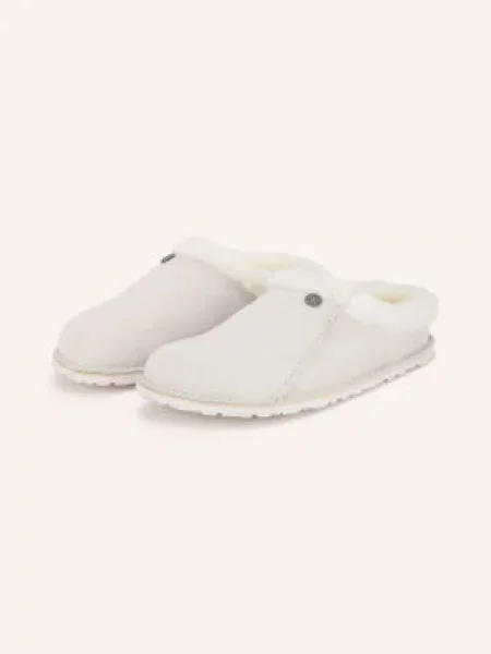 Birkenstock Pantofle Zermatt světle / krémová šedá