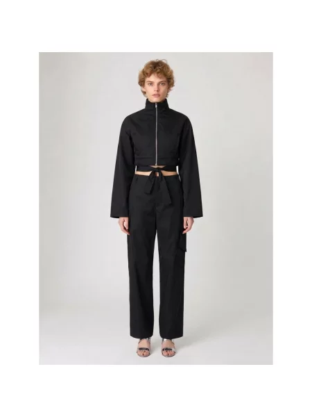 Lekka kurtka Alaïa czarna