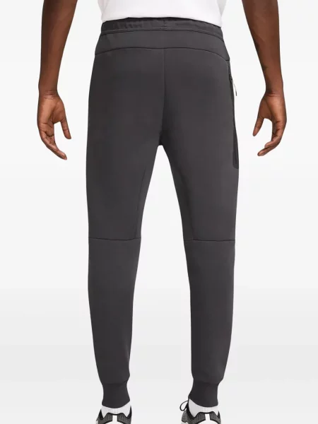 Běžecké fleecové tričko s potiskem Nike s potiskem černé