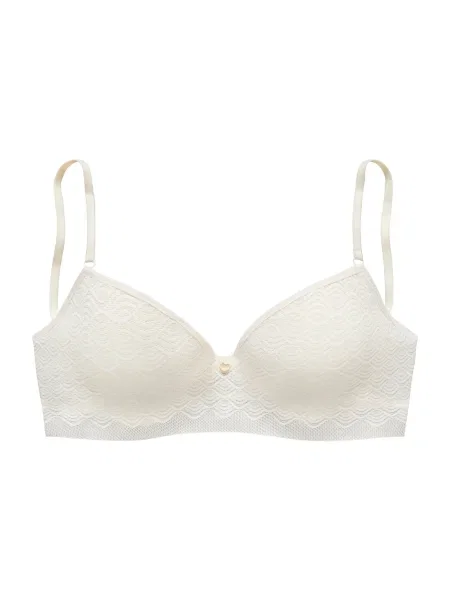LASCANA Sutien natural alb