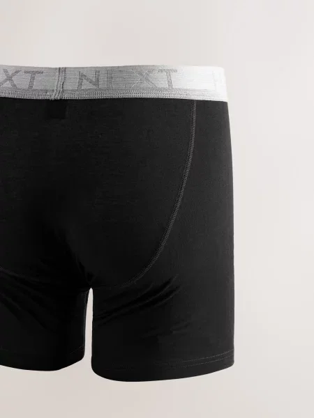 Next Boxeri gri negru