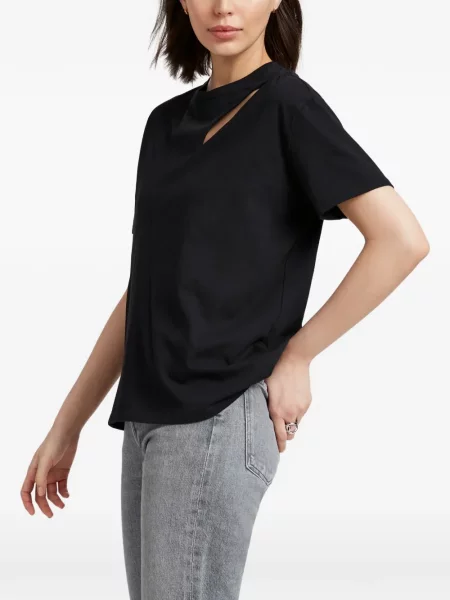 Tricou Marcella scurt negru