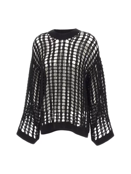 Dzianinowy sweter A. Roege Hove czarny