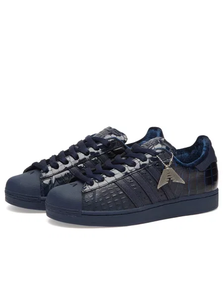 Sneakersy Adidas Superstar granatowe