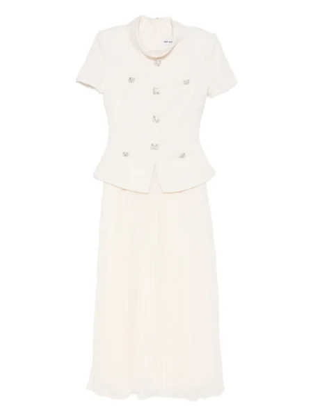Rochie midi Self-portrait până la genunchi de costum