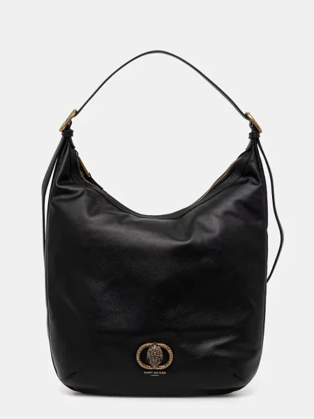Geanta hobo Kurt Geiger London din piele negru