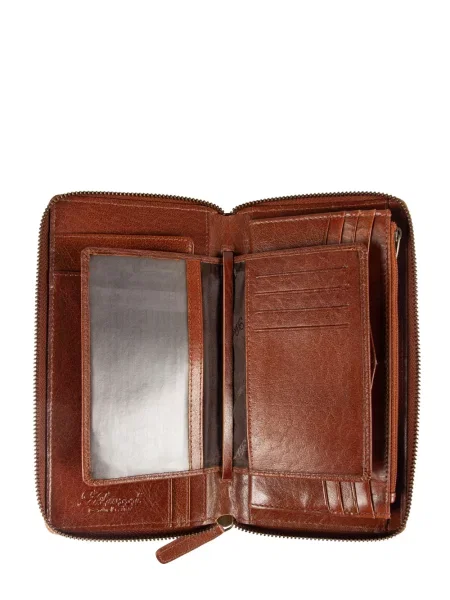 Ashwood Leather Гаманець Шкіра коричневий