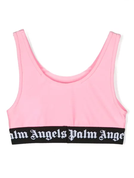 Top dziecięcy Palm Angels różowy