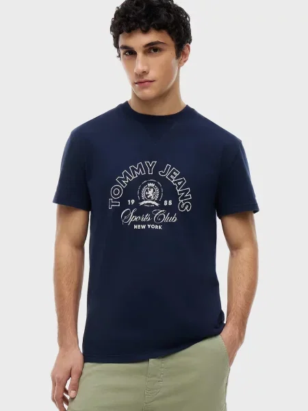 Футболка Tommy Jeans синя