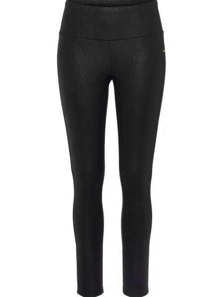 LASCANA Leggings negru