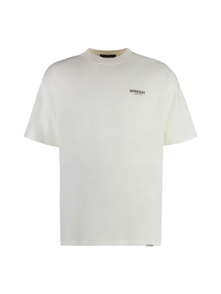 T-shirt REPRESENT Represent Owners Club T-Shirt Flat White S biała