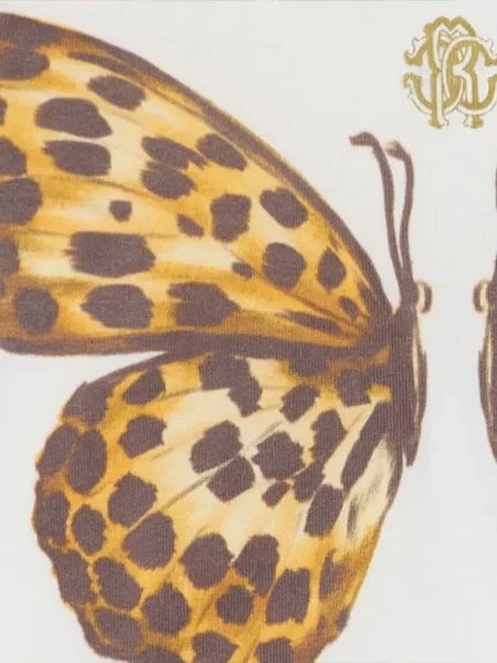 Koszulka dziecięca Roberto Cavalli biała