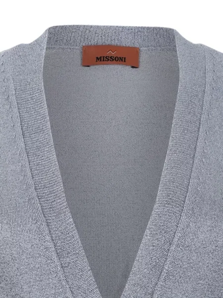 Cu centură cardigan Missoni albastru