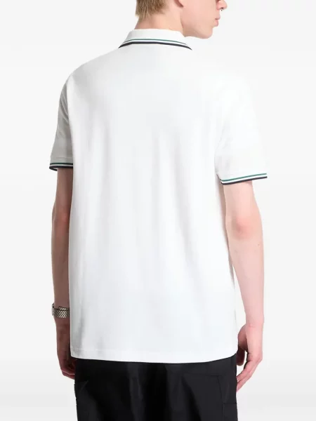 Tricou polo Fred Perry alb