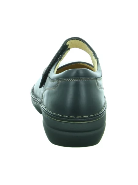Balerinki Finn Comfort skórzane czarne