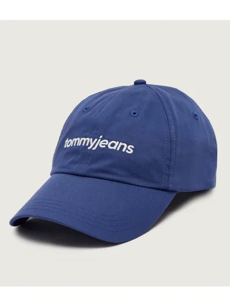 Tommy Jeans Șapcă / alb albastru