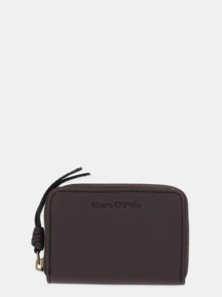 Кожен портфейл Marc O'Polo кафяво