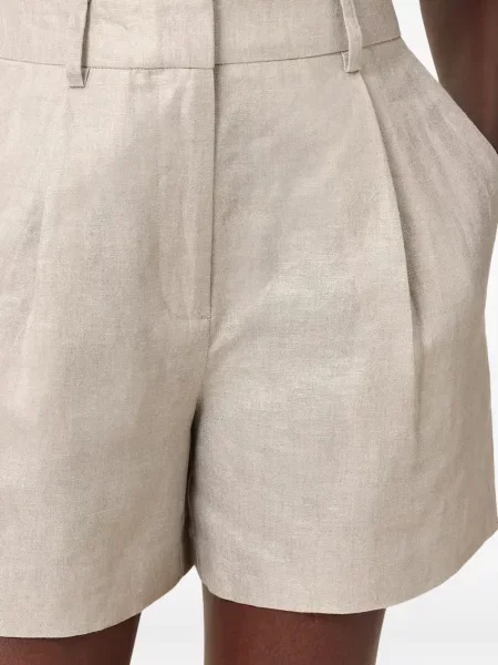 Pantaloni scurți Allsaints de in argintiu