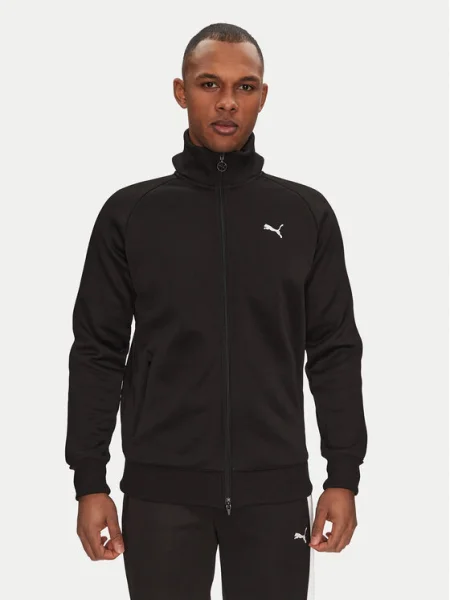 PUMA Jachetă de trening ALWAYS ON / alb negru
