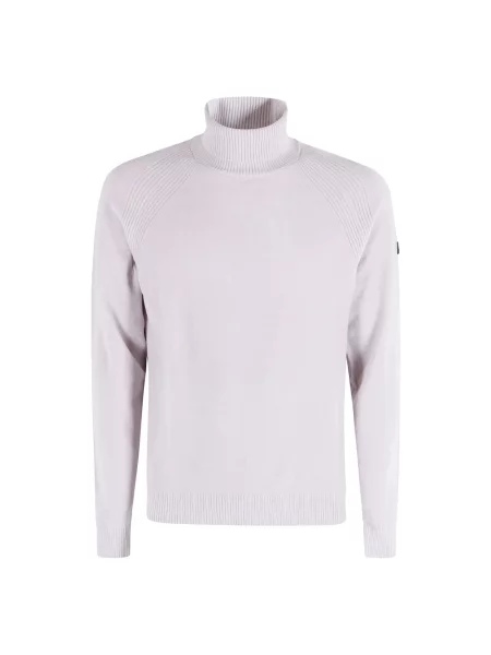 Lniany golf golf Rrd szary