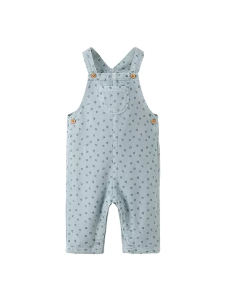 MANGO KIDS Salopetă NOAH bleumarin / deschis albastru