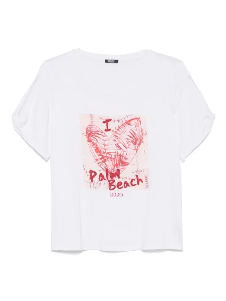 Tricou Liu Jo cu imagine alb
