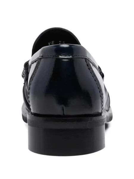 Pantofi loafer Poeve din piele albastru