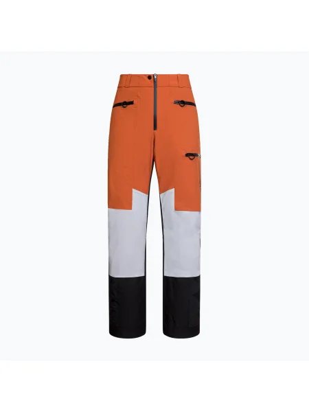 Pantaloni de schi pentru bărbați Rock Experience Silverstar caviar/rust/arctic ice
