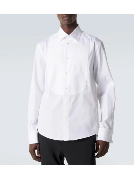 Cămașă Burberry din poplin alb
