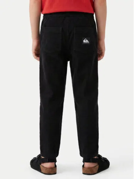 Quiksilver Szövet nadrág Taxer Cord Tapered Fit fekete