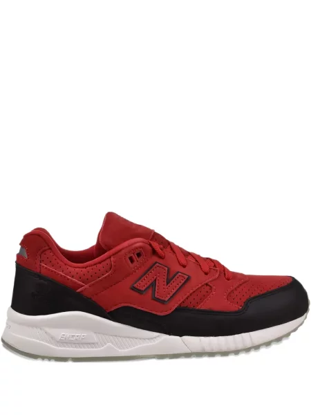 Sneakerși New Balance 530 din piele de căprioară roz