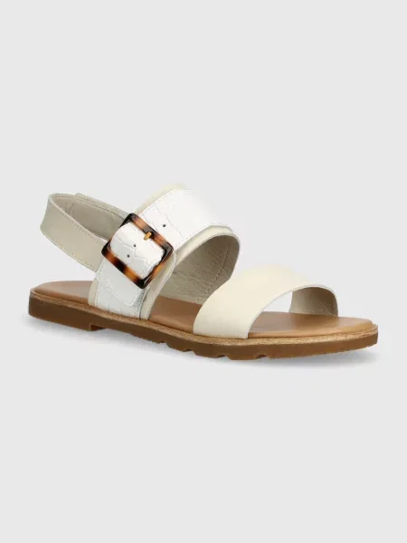 Кожени сандали Sorel ELLA III SLINGBACK бежово