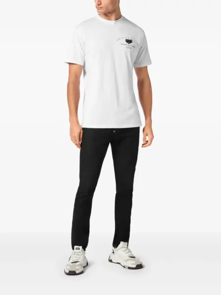 Tricou Philipp Plein alb