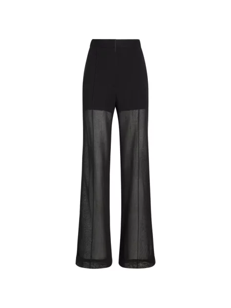 Pantaloni Proenza Schouler de lână negru