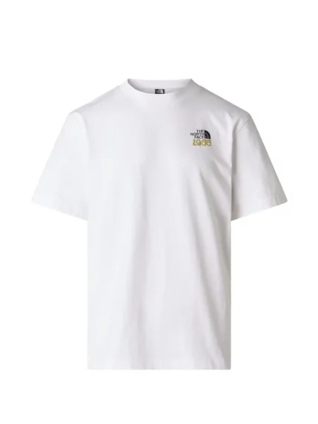Tricou The North Face cu imagine alb
