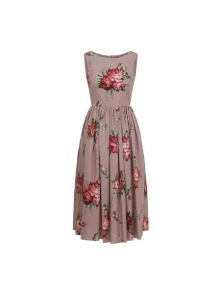 Sukienka Dolce And Gabbana różowa