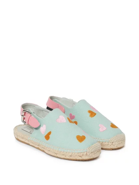 Espadryle dziecięce Stella Mccartney niebieskie