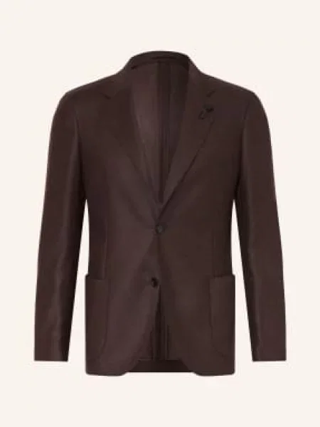 Lardini Sako Regular Fit tmavě hnědá