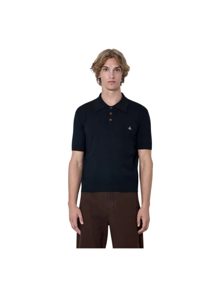Koszulka polo Vivienne Westwood czarna