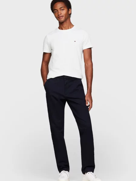 Стрейчевая футболка Tommy Hilfiger белая