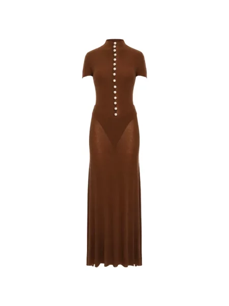 Rochie maxi Manuri maro
