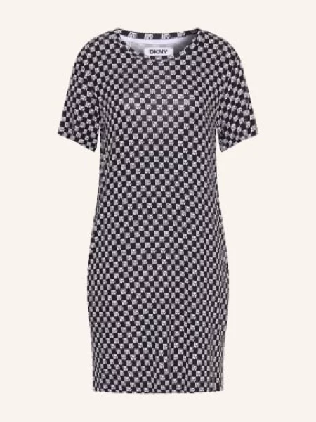 Dkny Noční Košile Timeless Styles / režná černá